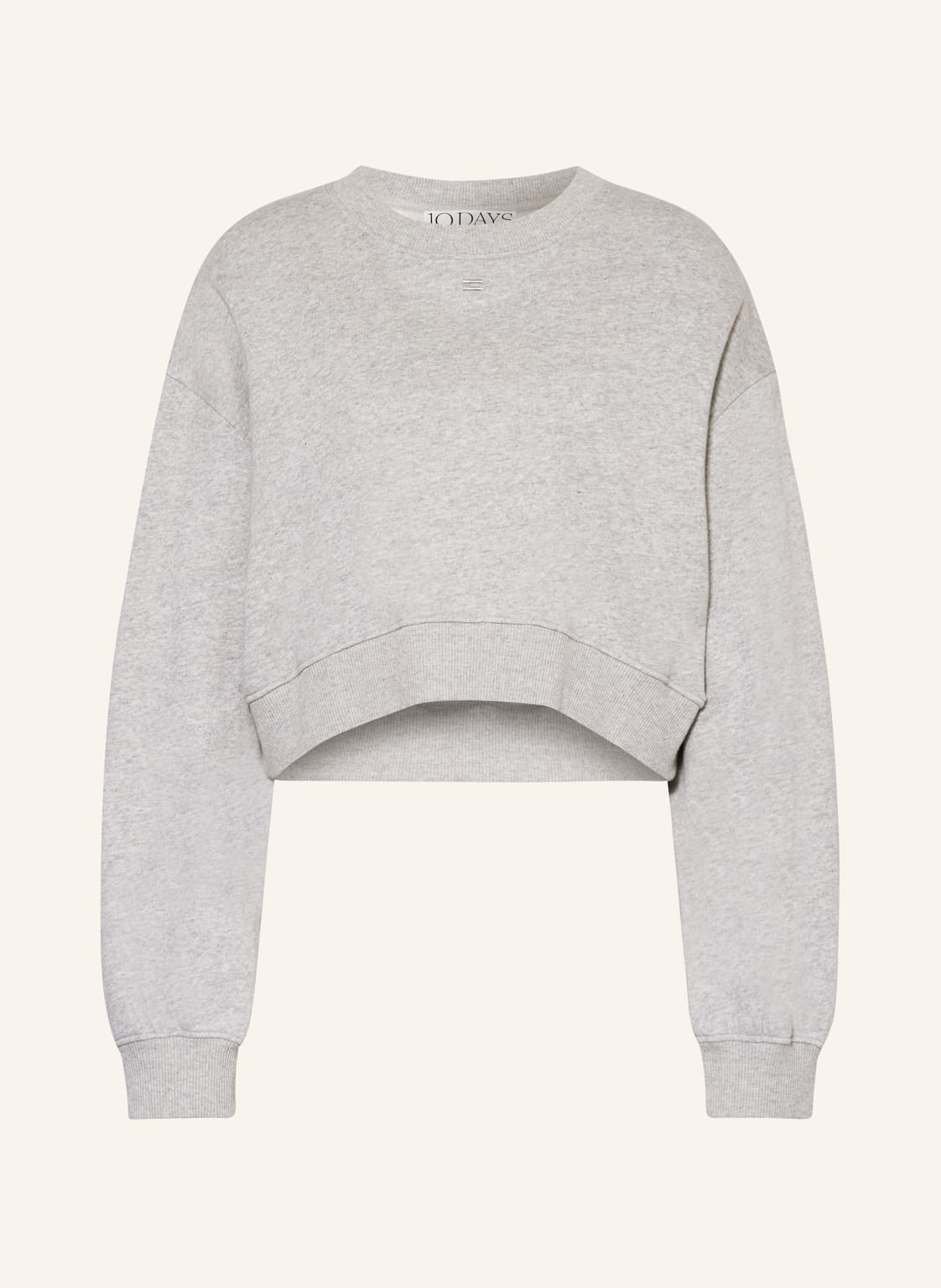 10days Cropped-Sweatshirt grau von 10DAYS