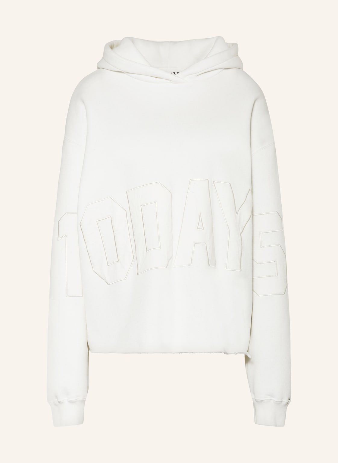 10days Hoodie weiss von 10DAYS