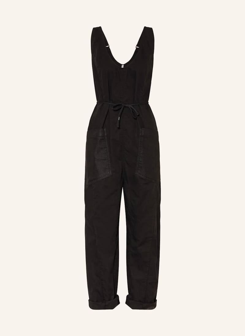 10days Jumpsuit Mit Leinen schwarz von 10DAYS