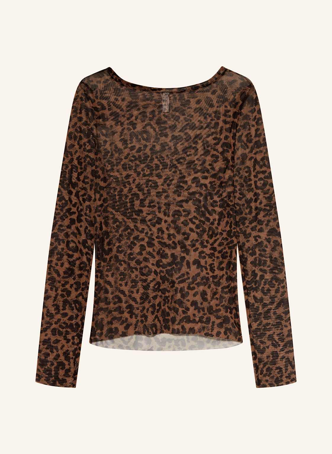 10days Longsleeve Aus Mesh braun 10days Longsleeve Aus Mesh braun von 10DAYS