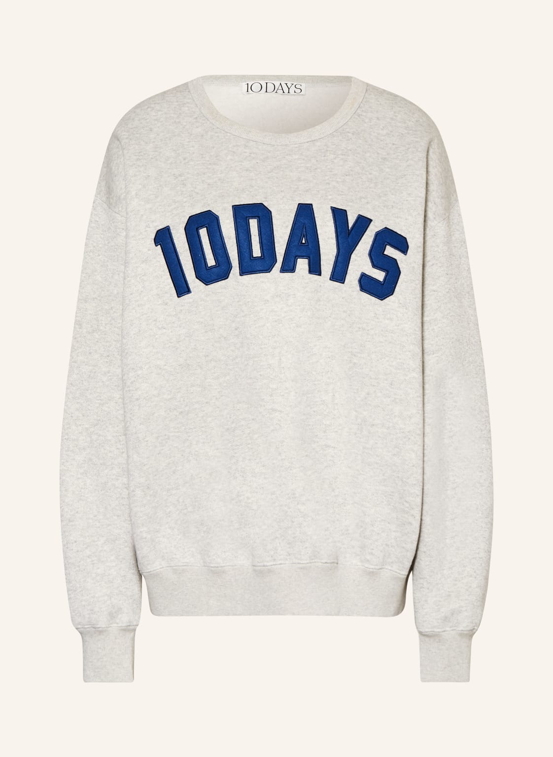 10days Oversized-Sweatshirt grau von 10DAYS