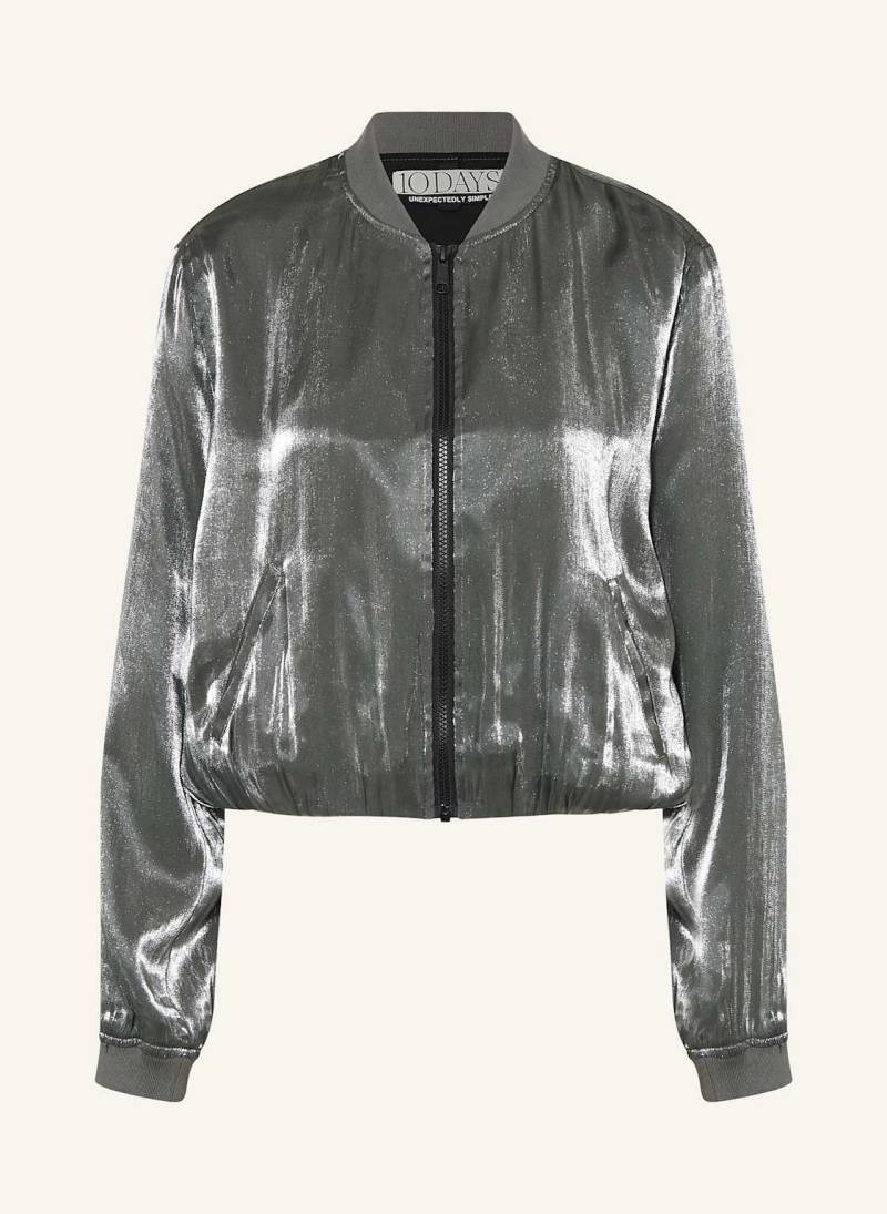 10days Satin-Blouson silber von 10DAYS