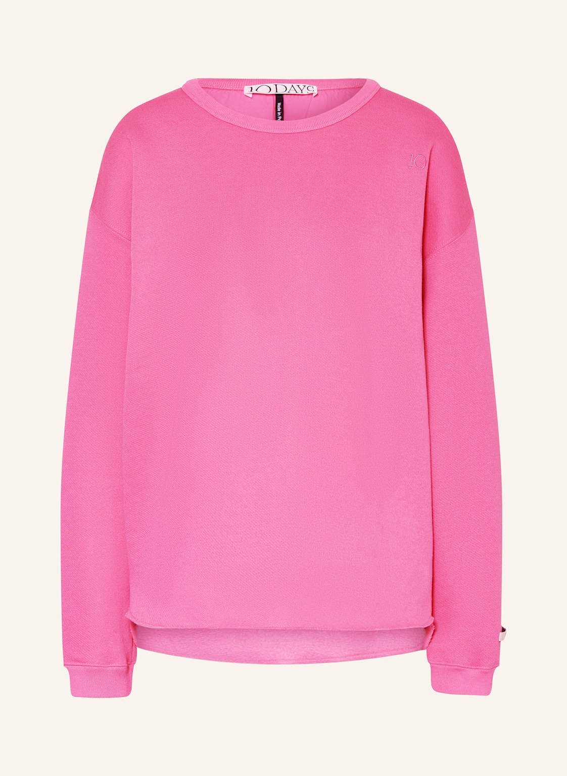 10days Sweatshirt Raw Edge pink von 10DAYS