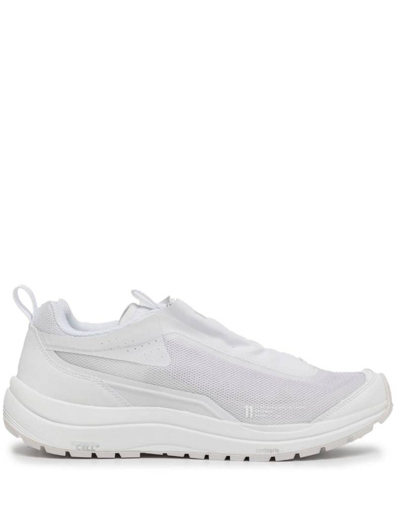 11 By Boris Bidjan Saberi perforated low-top sneakers - White von 11 By Boris Bidjan Saberi