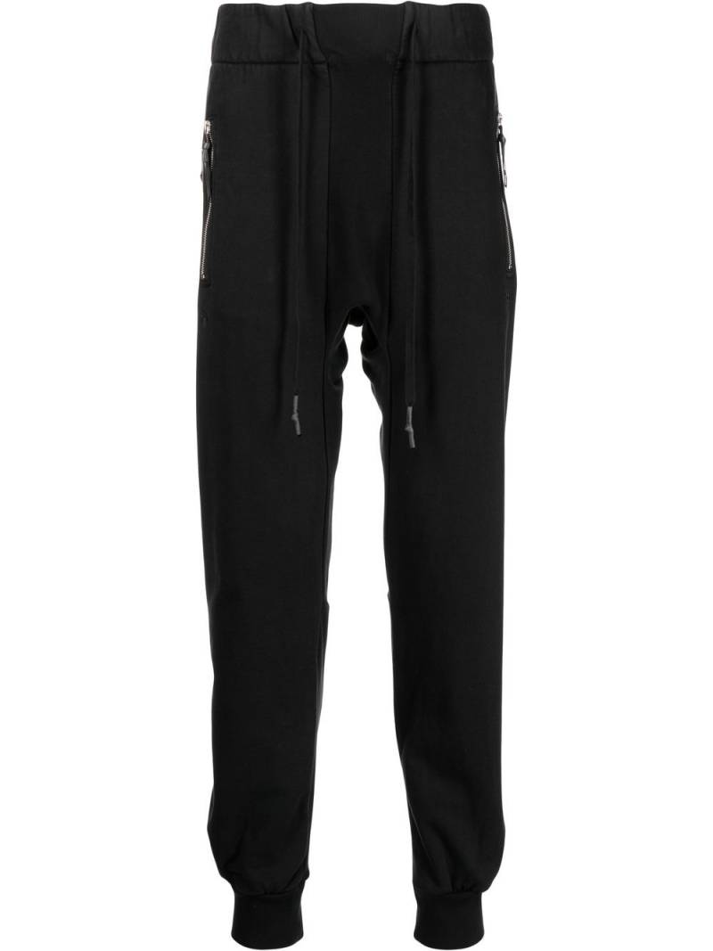 11 By Boris Bidjan Saberi straight-leg tracksuit bottoms - Black von 11 By Boris Bidjan Saberi