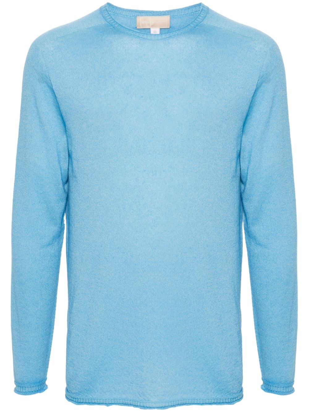 120% Lino cashmere fine-knit jumper - Blue von 120% Lino