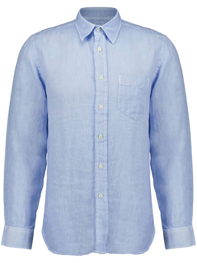 120% Lino linen shirt - Blue von 120% Lino