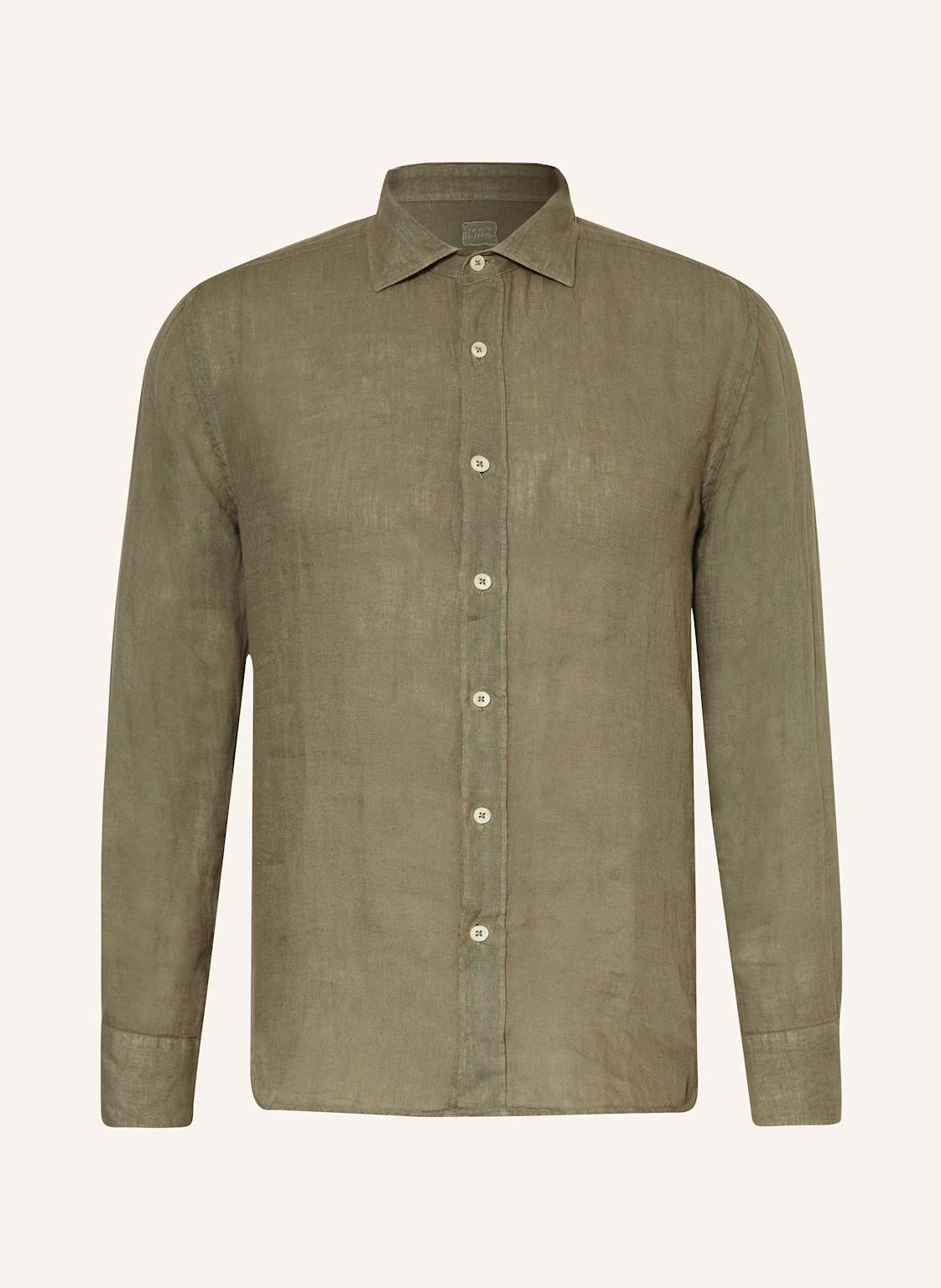 120%Lino Leinenhemd Slim Fit gruen 120%Lino Leinenhemd Slim Fit gruen von 120%lino