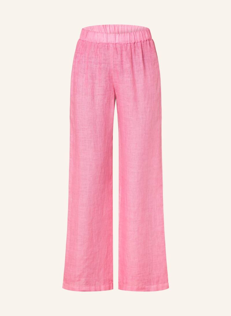 120%Lino Leinenhose pink von 120%lino