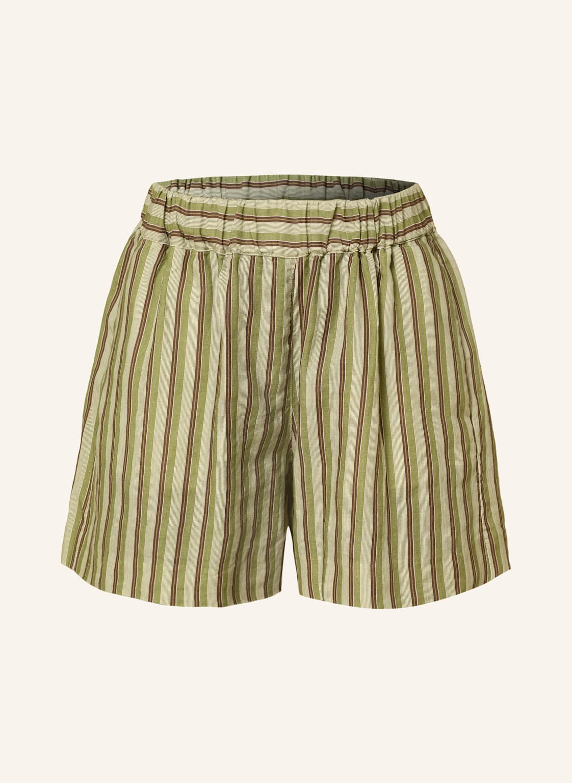 120%Lino Leinenshorts gruen 120%Lino Leinenshorts gruen von 120%lino