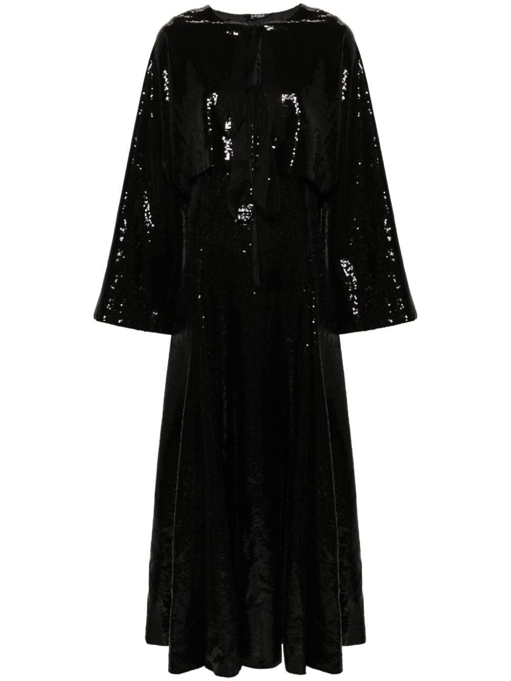 1309 Studios sequinned flared gown - Black von 1309 Studios