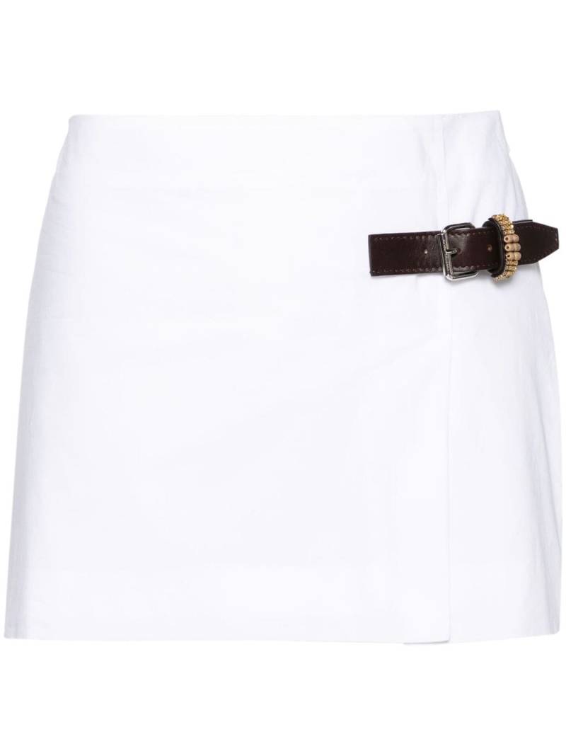 16Arlington Minerva cotton miniskirt - White von 16Arlington