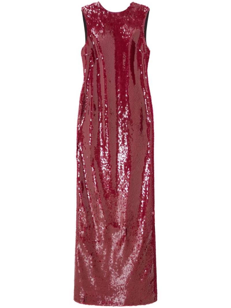 16Arlington Simm sequinned gown - Red von 16Arlington