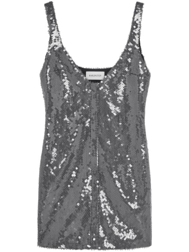 16Arlington sequin mini dress - Silver von 16Arlington