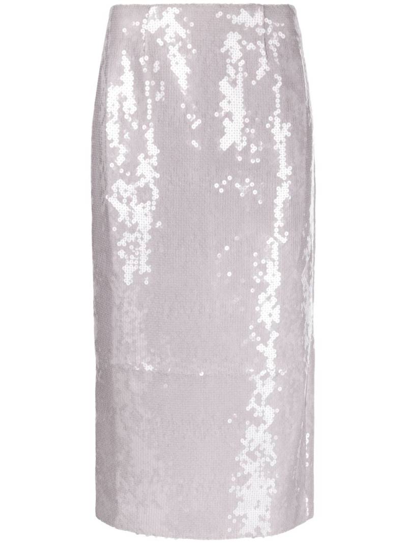 16Arlington sequinned midi skirt - Purple von 16Arlington