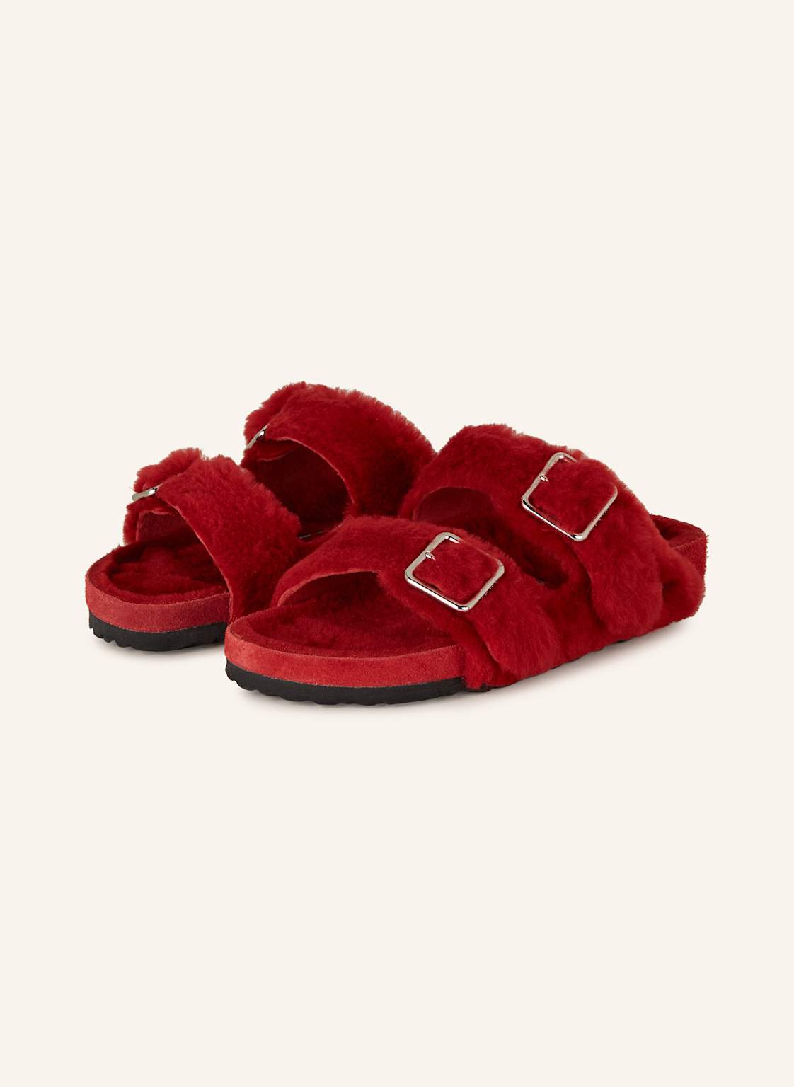 1774 Birkenstock Pantoletten Arizona rot von 1774 BIRKENSTOCK