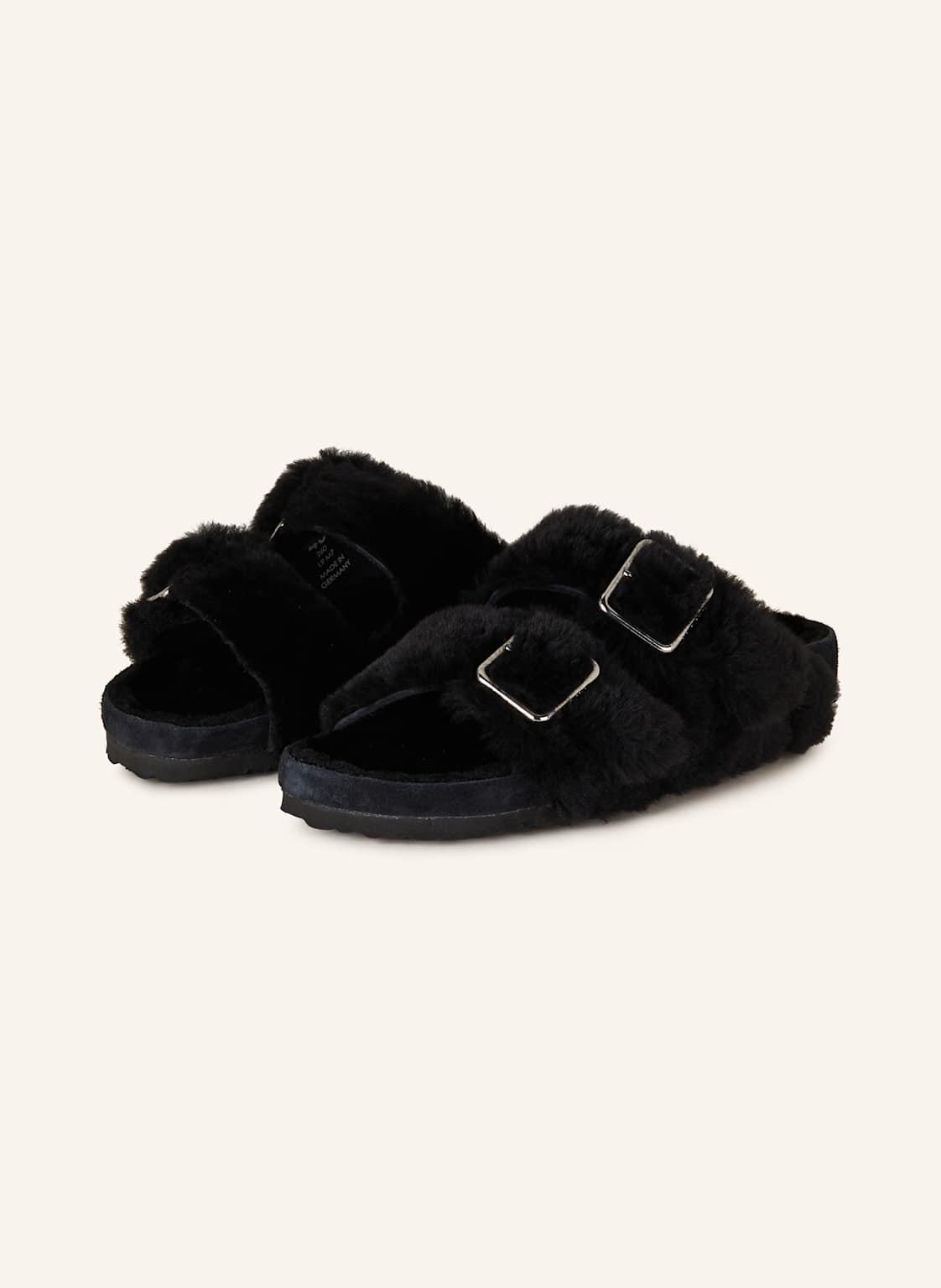 1774 Birkenstock Pantoletten Arizona schwarz von 1774 BIRKENSTOCK