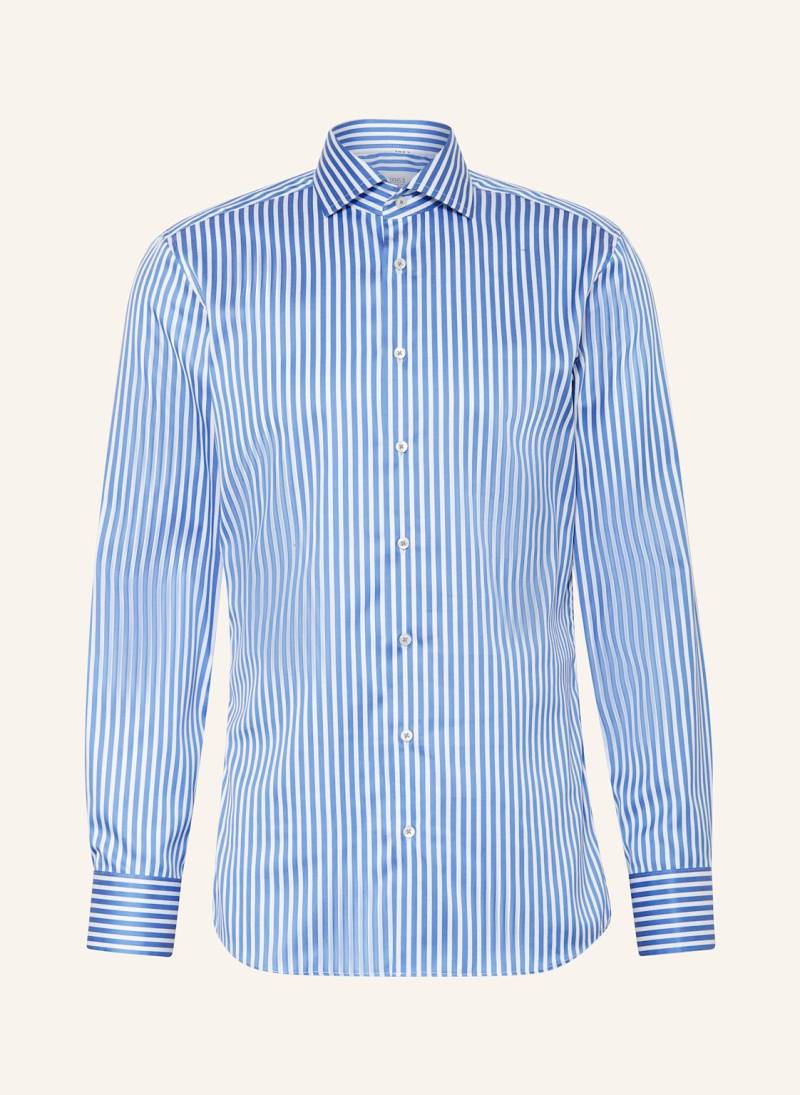 1863 By Eterna Hemd Slim Fit blau von 1863 by ETERNA