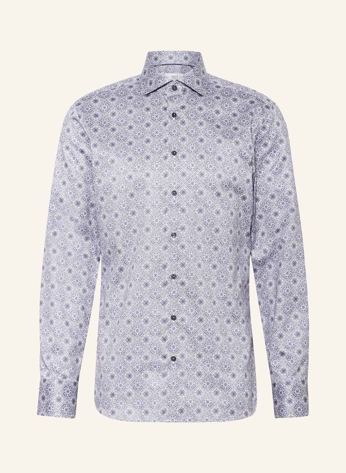 1863 By Eterna Hemd Slim Fit blau von 1863 by ETERNA