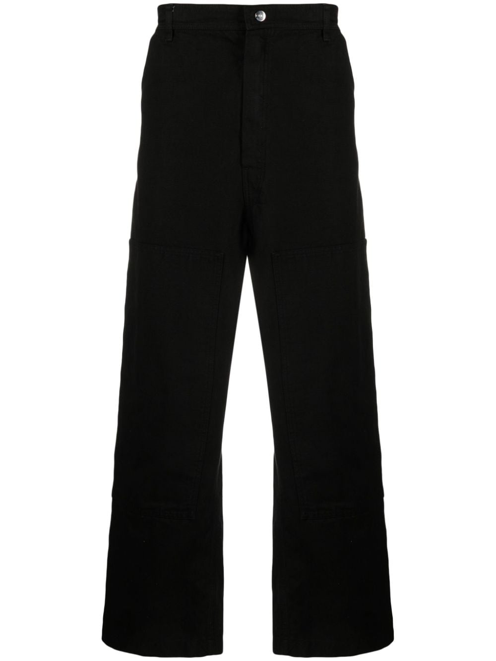 1989 STUDIO Ranch side snap-fastening trousers - Black von 1989 STUDIO