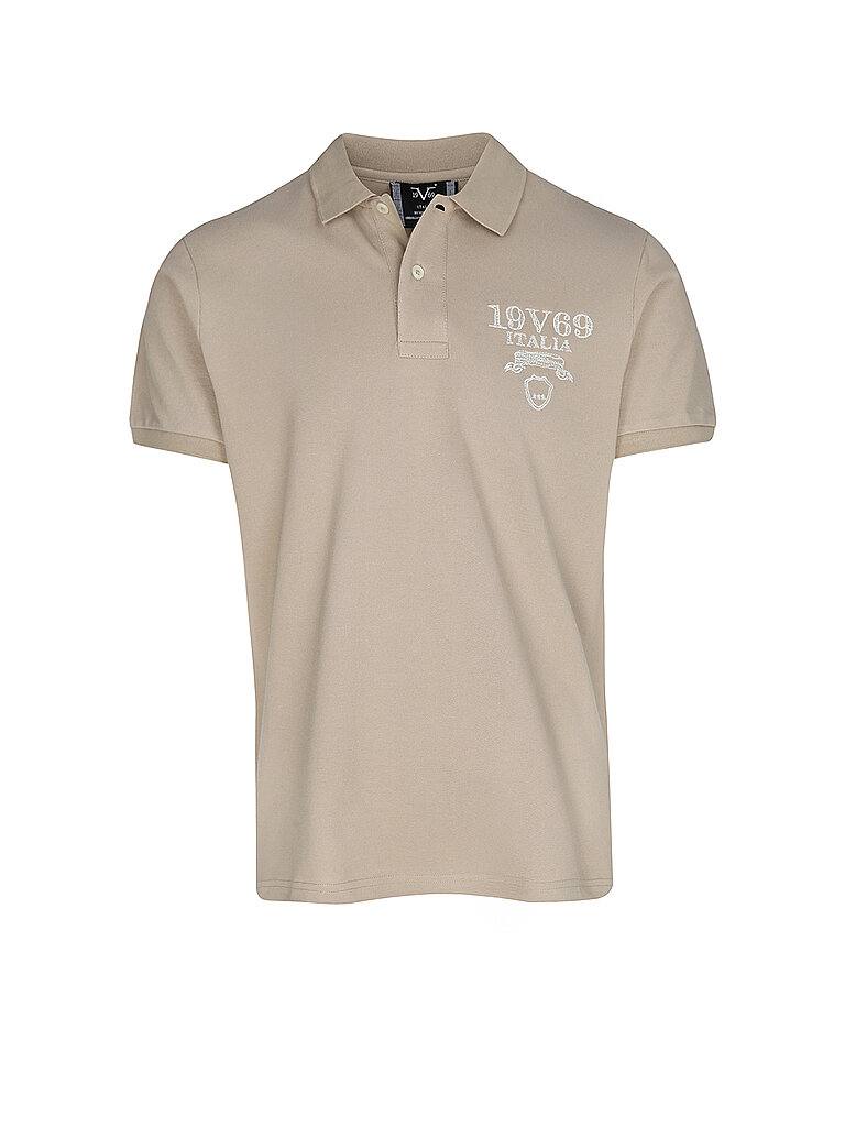 19V69 ITALIA Poloshirt  braun | XXL von 19V69 ITALIA