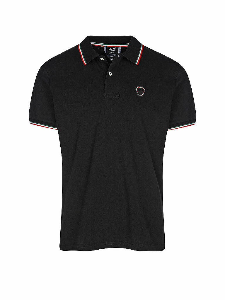 19V69 ITALIA Poloshirt  schwarz | L von 19V69 ITALIA