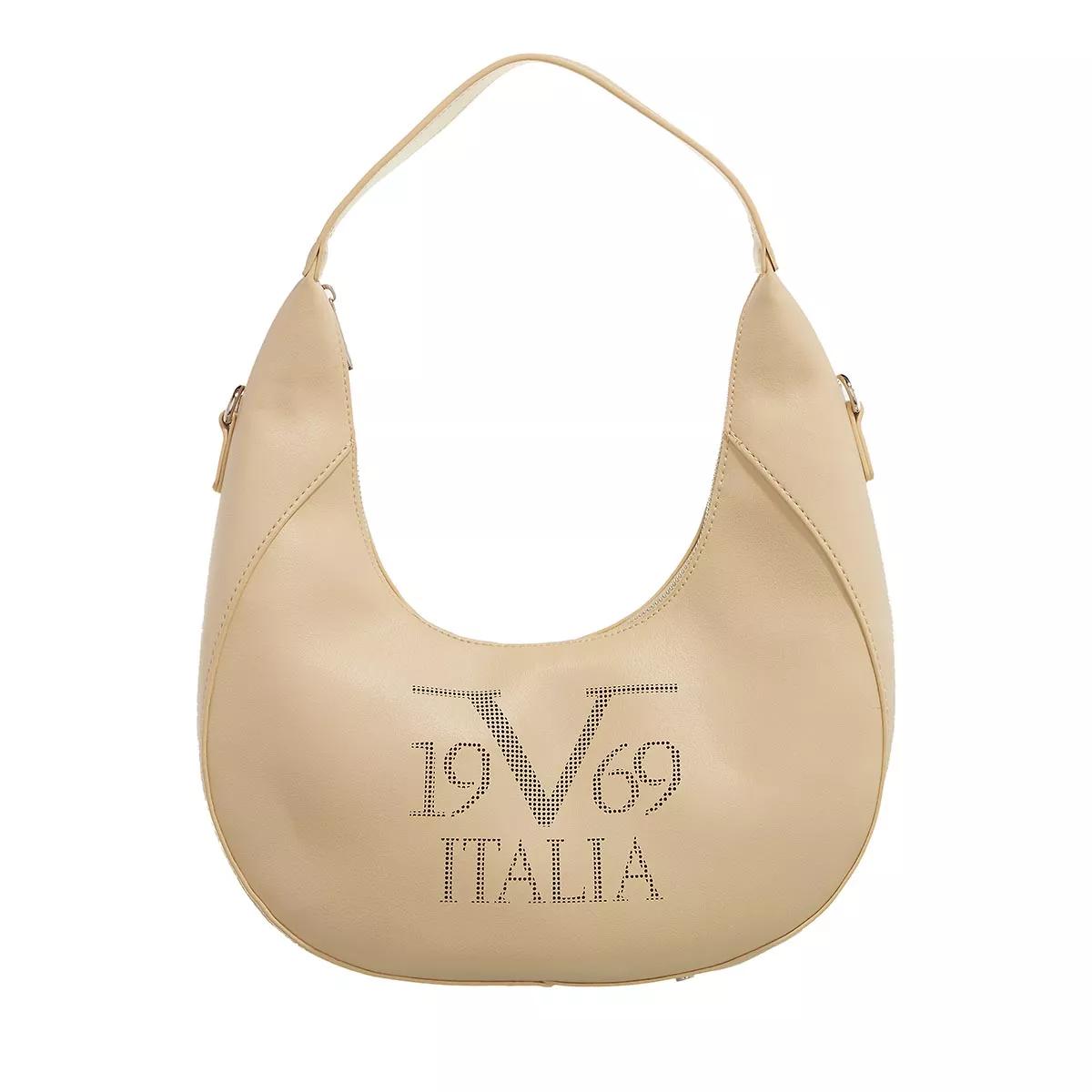 19V69 Italia Schultertasche - Rahel - Gr. unisize - in Creme - für Damen von 19V69 Italia