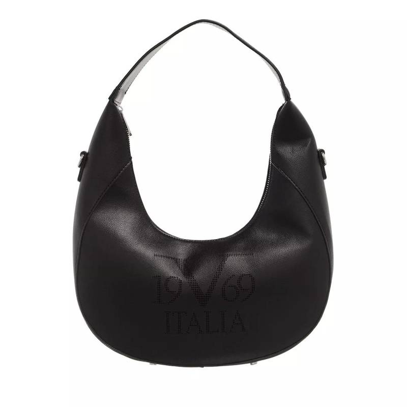 19V69 Italia Schultertasche - Rahel - Gr. unisize - in Schwarz - für Damen von 19V69 Italia