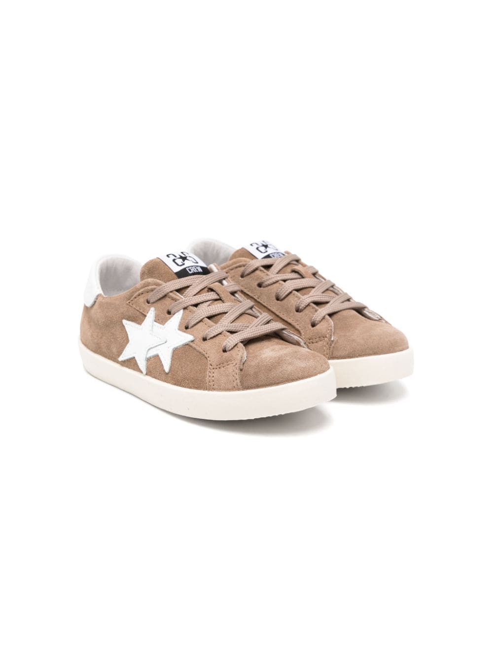 2 Star Kids suede sneakers - Brown von 2 Star Kids