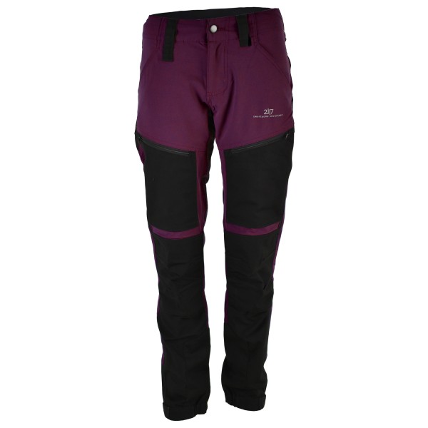 2117 of Sweden - Women's Pant Stojby - Trekkinghose Gr M schwarz/lila von 2117 of Sweden