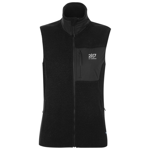 2117 of Sweden - Women's Skord Pile Vest - Wollgilet Gr M schwarz von 2117 of Sweden