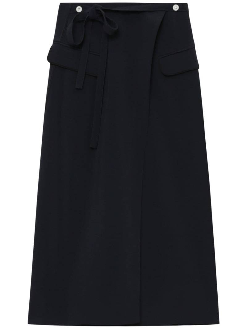 3.1 Phillip Lim A-line midi skirt - Blue von 3.1 Phillip Lim