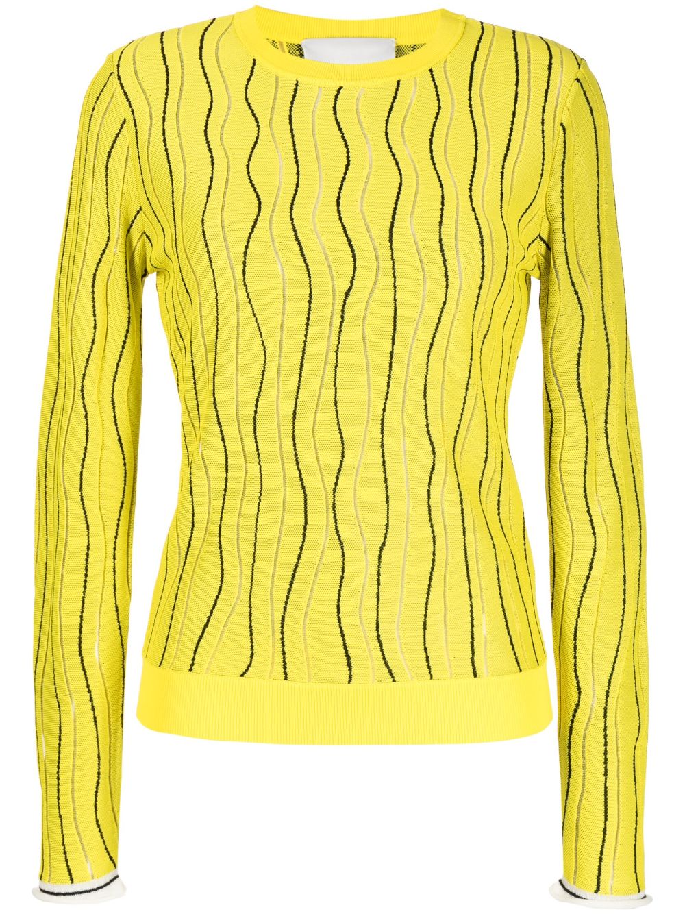 3.1 Phillip Lim Art Nouveau jacquard jumper - Yellow von 3.1 Phillip Lim