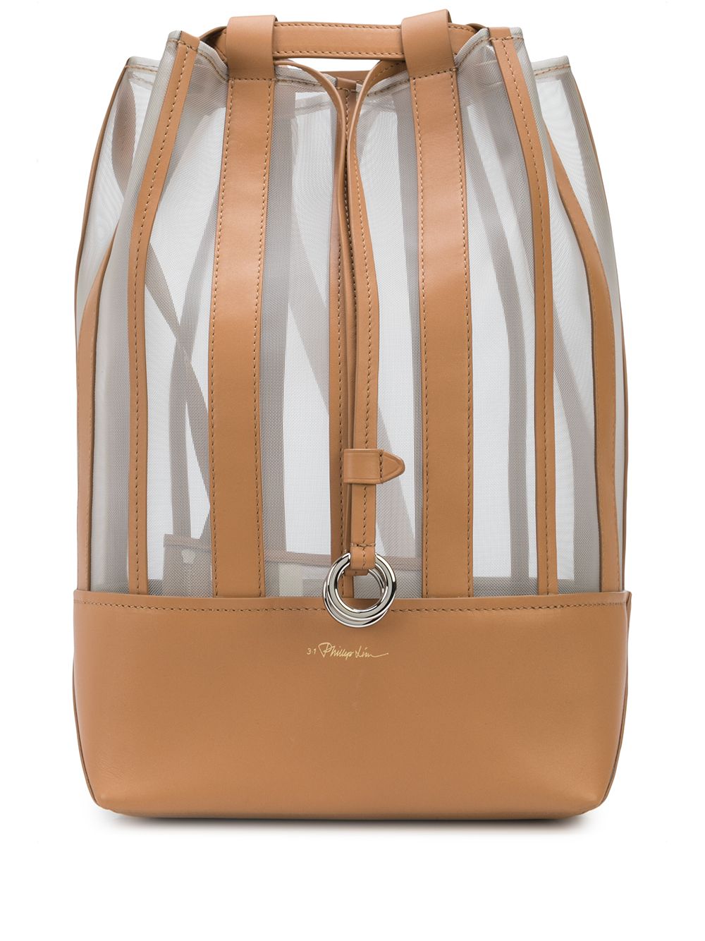 3.1 Phillip Lim Billie mesh drawstring backpack - Neutrals von 3.1 Phillip Lim