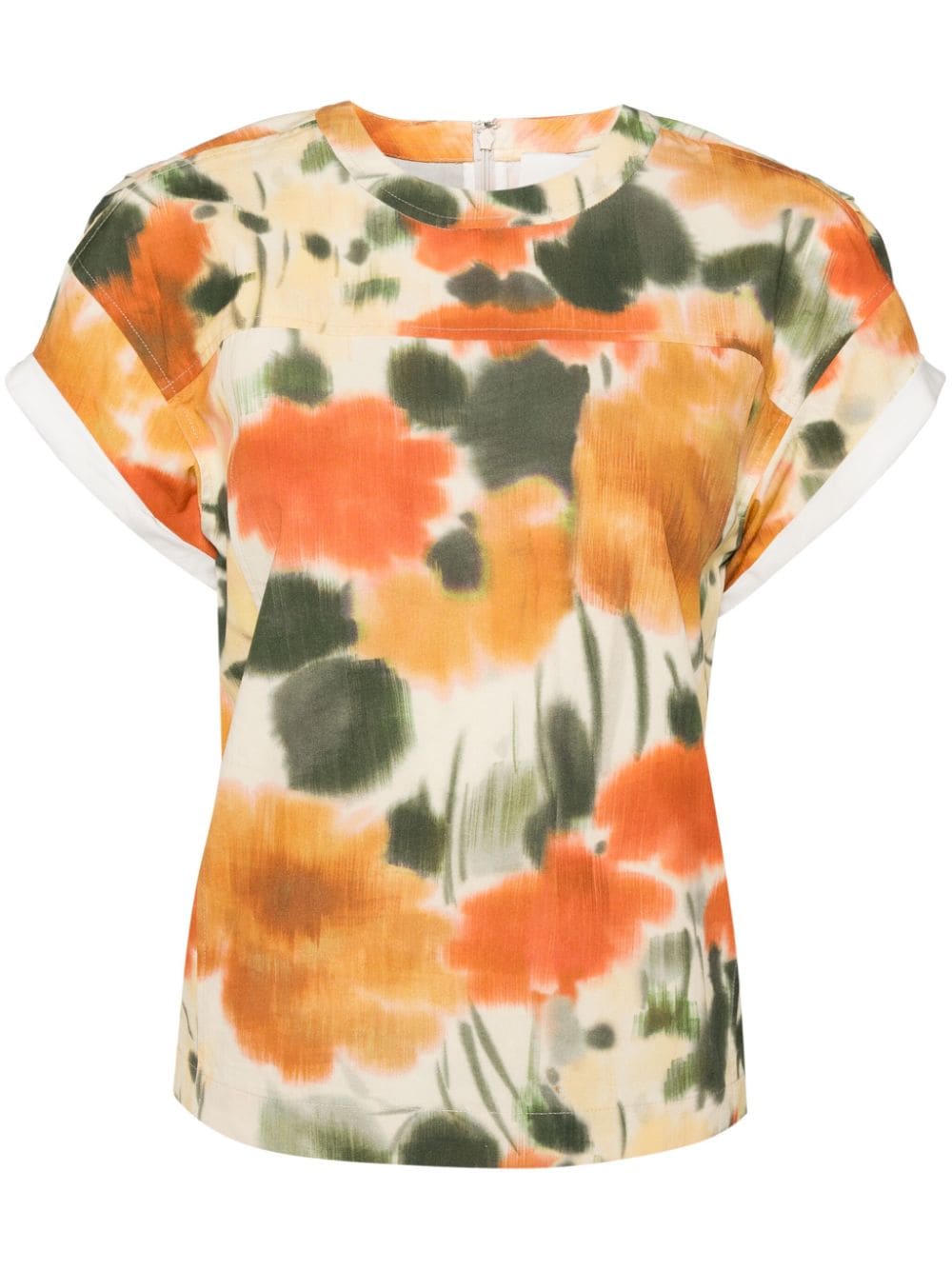 3.1 Phillip Lim Blurred Marigold top - Orange von 3.1 Phillip Lim