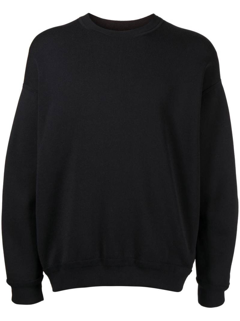 3.1 Phillip Lim crewneck zip-sleeve jumper - Blue von 3.1 Phillip Lim