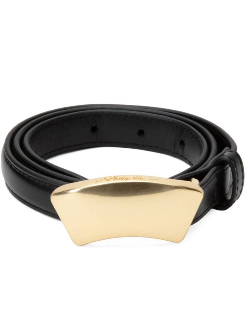 3.1 Phillip Lim ID leather belt - Black von 3.1 Phillip Lim