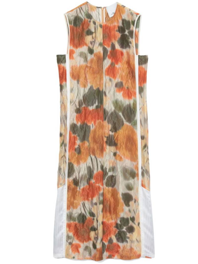 3.1 Phillip Lim Marigold abstract-pattern print dress - Neutrals von 3.1 Phillip Lim