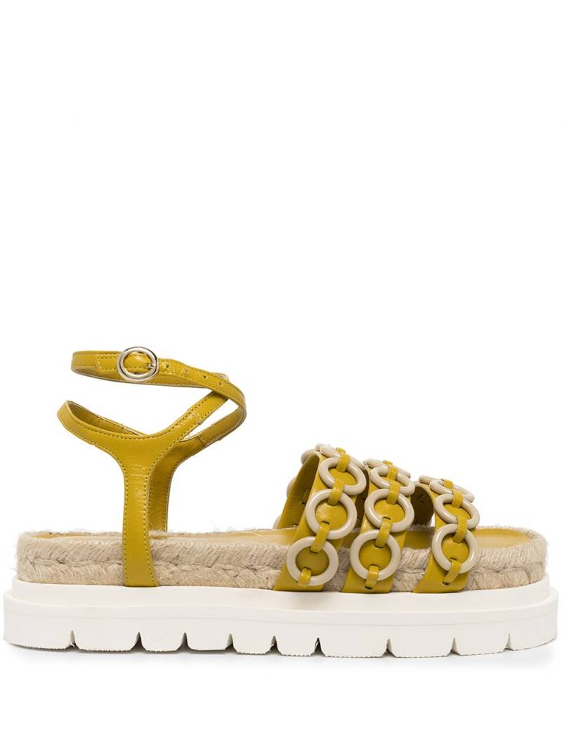 3.1 Phillip Lim Noa platform sandals - Green von 3.1 Phillip Lim