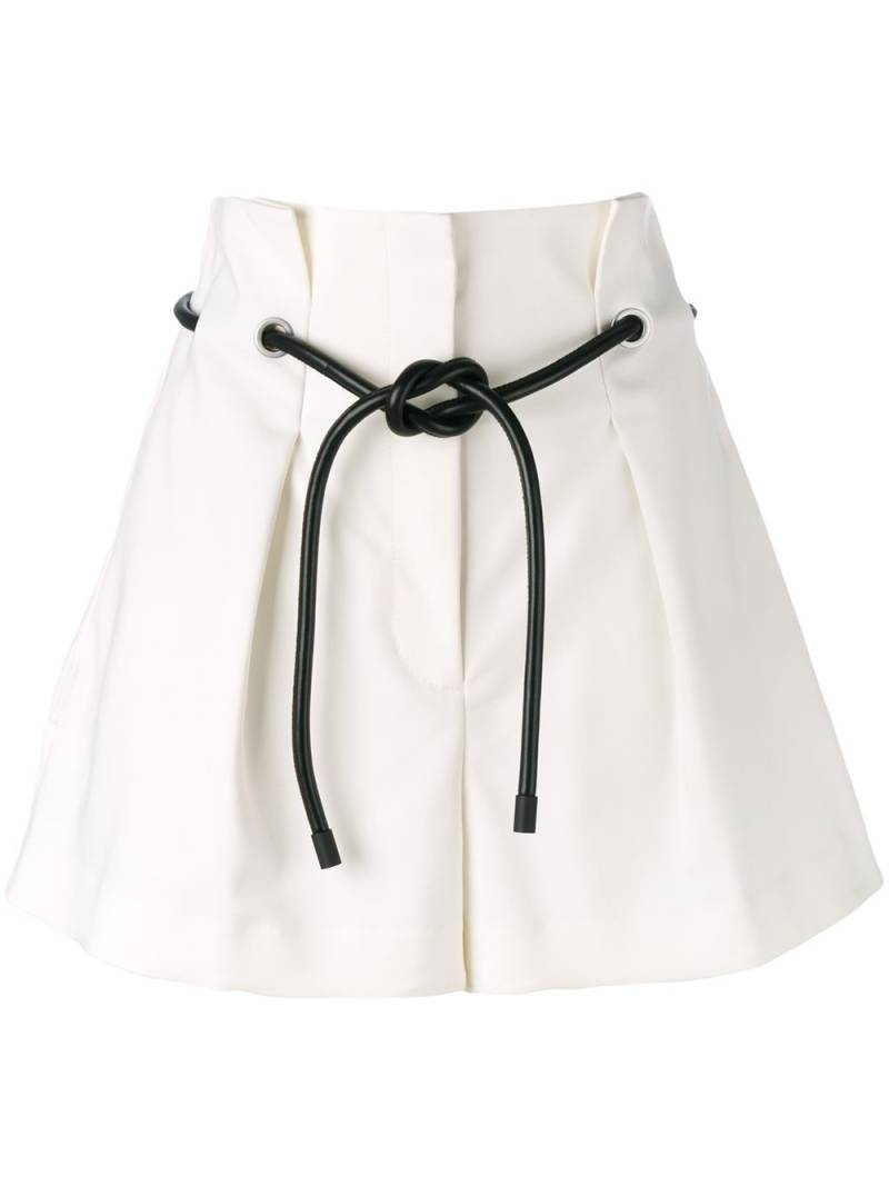 3.1 Phillip Lim origami pleated shorts - White von 3.1 Phillip Lim