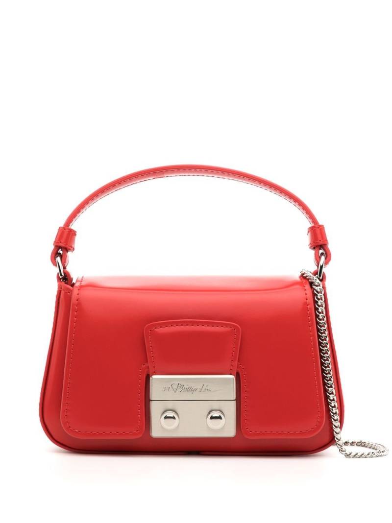 3.1 Phillip Lim Pashli Micro Chain crossbody bag - Red von 3.1 Phillip Lim