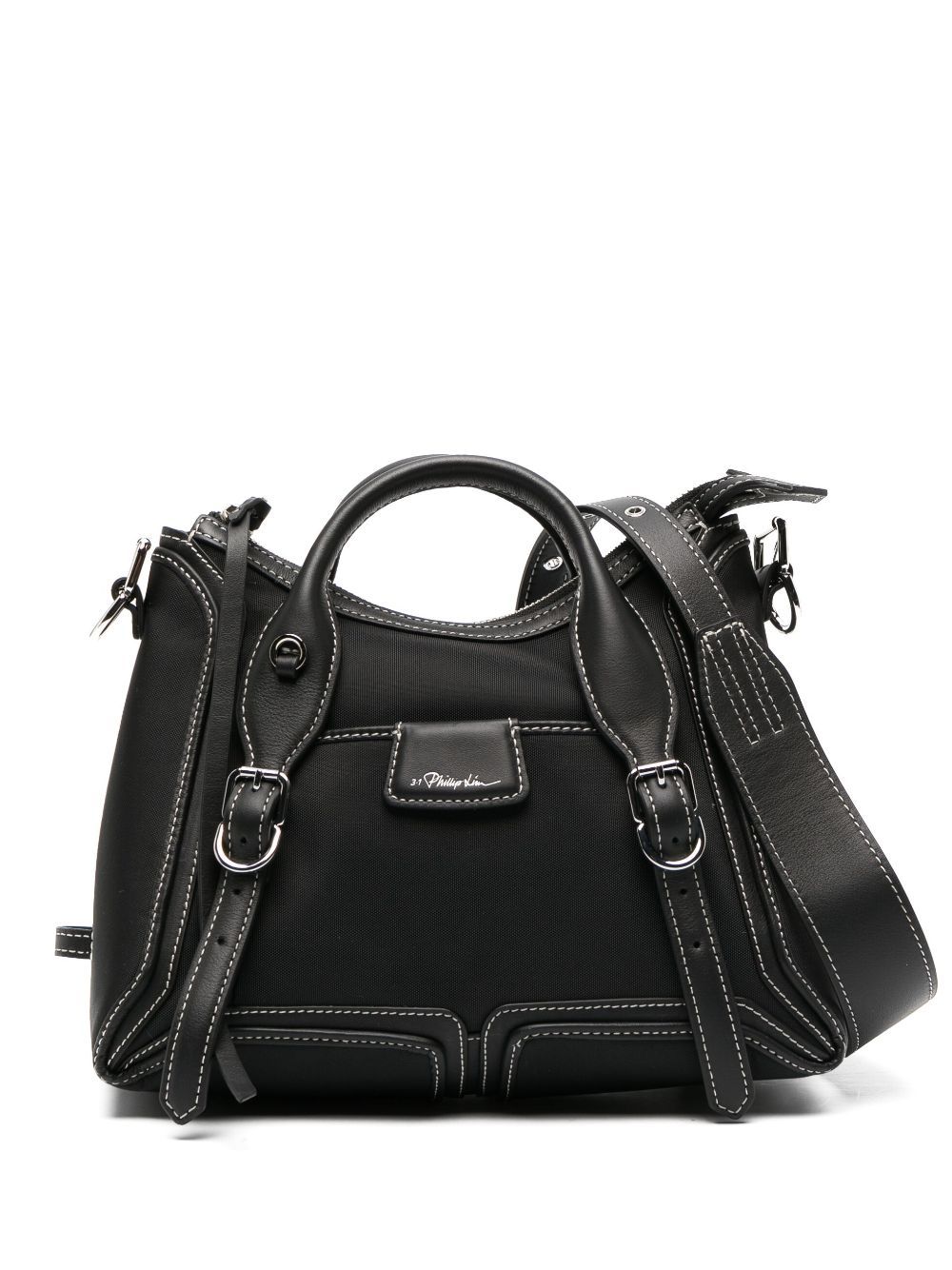 3.1 Phillip Lim Pashli Moto satchel - Black von 3.1 Phillip Lim