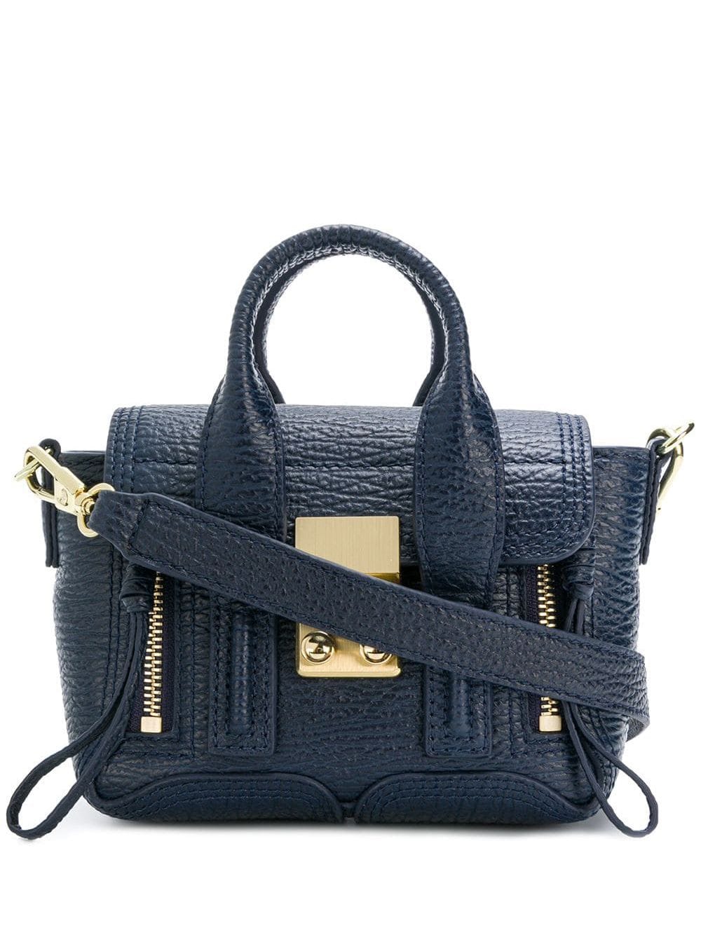 3.1 Phillip Lim Pashli nano satchel bag - Blue von 3.1 Phillip Lim