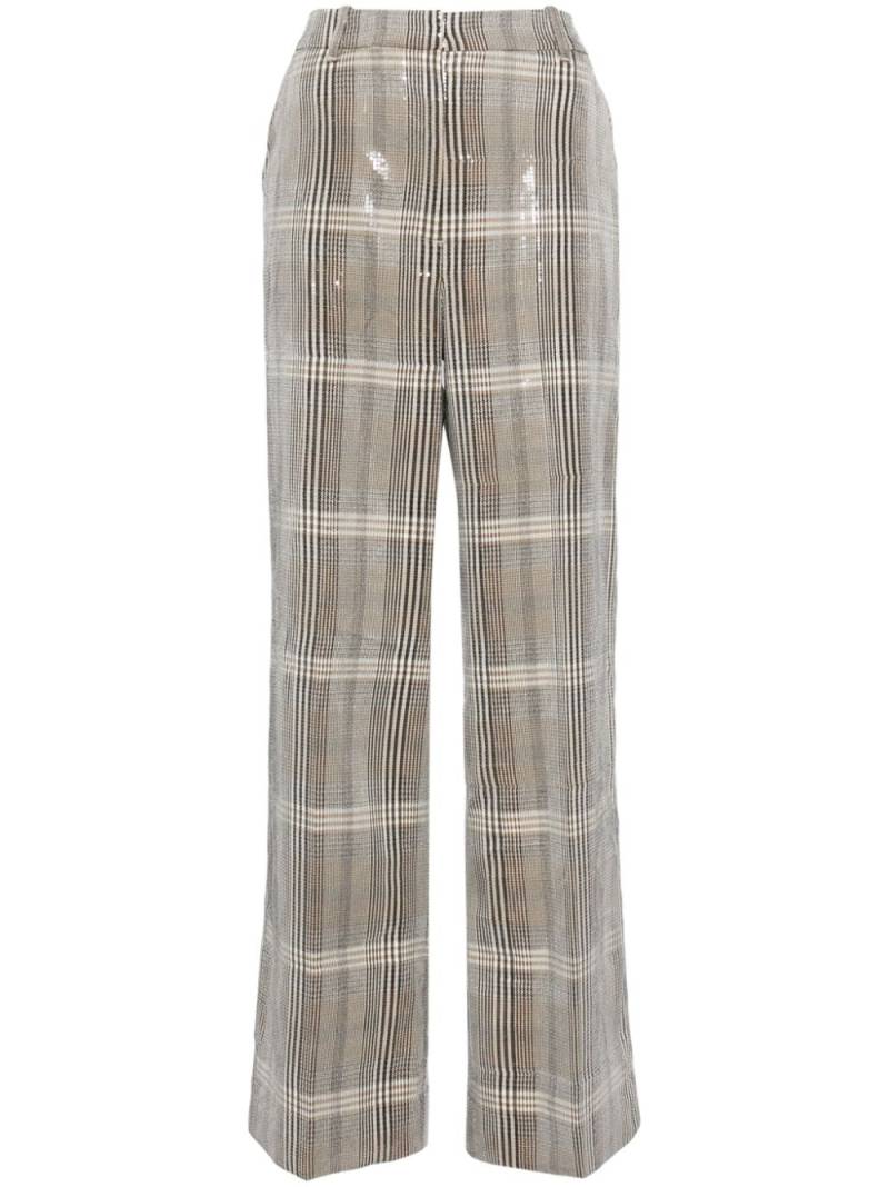 3.1 Phillip Lim Sequin Plaid trouser - Neutrals von 3.1 Phillip Lim