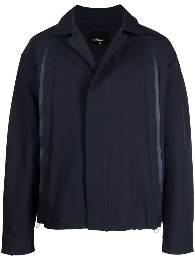 3.1 Phillip Lim The Coach shirt jacket - Blue von 3.1 Phillip Lim