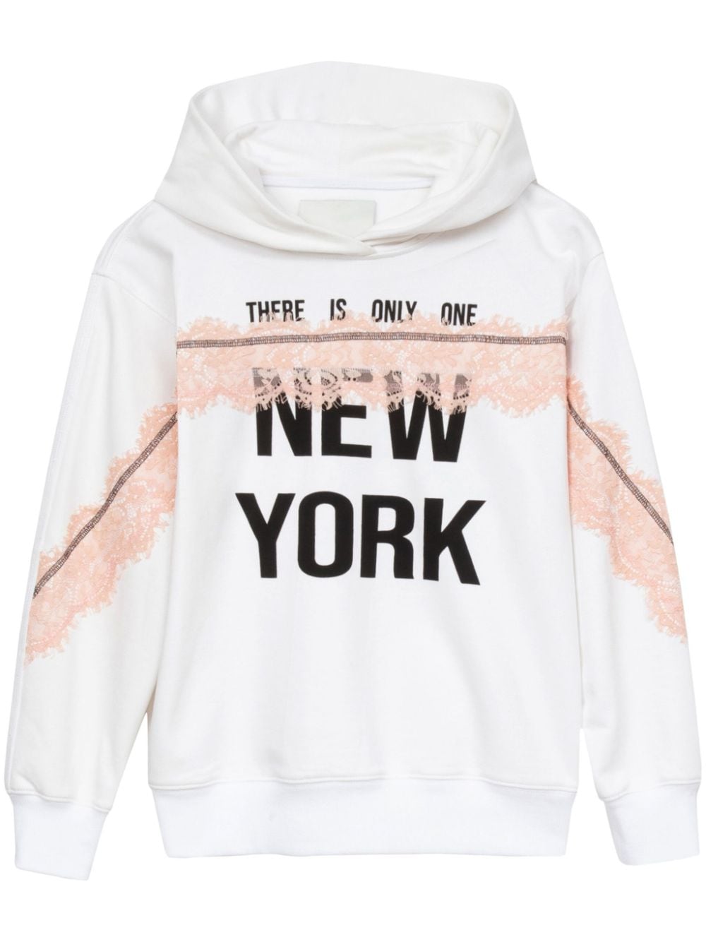 3.1 Phillip Lim There Is Only One NY cotton hoodie - White von 3.1 Phillip Lim