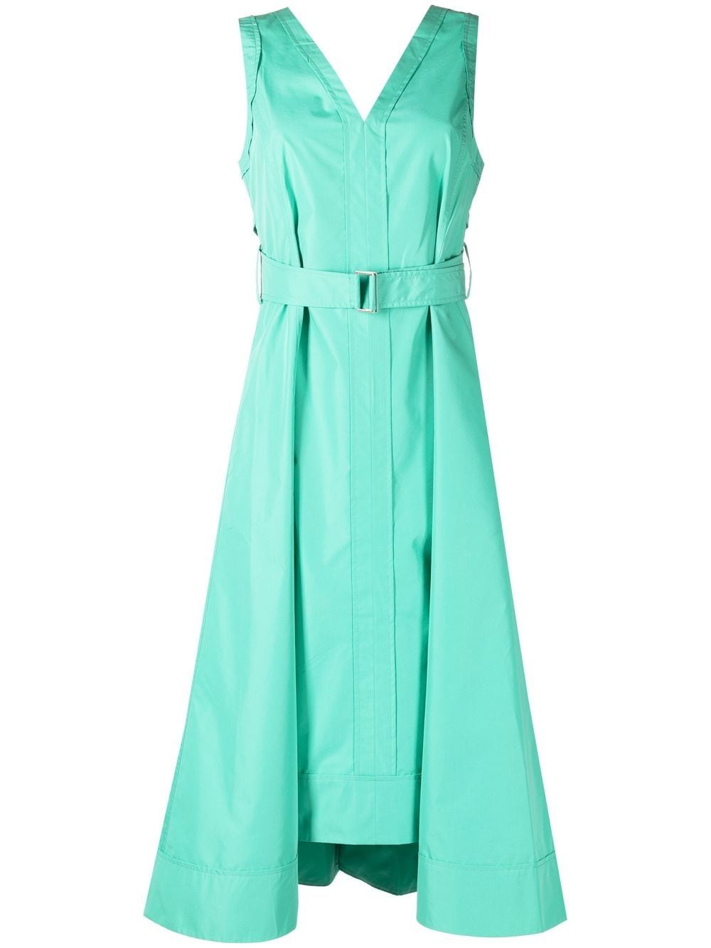 3.1 Phillip Lim V-neck belted sleeveless midi dress - Green von 3.1 Phillip Lim