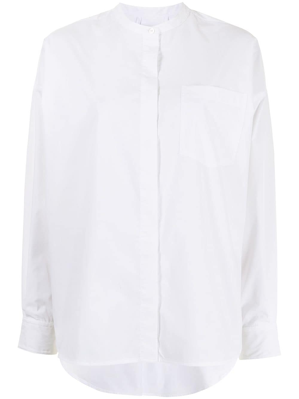 3.1 Phillip Lim band-collar shirt - White von 3.1 Phillip Lim