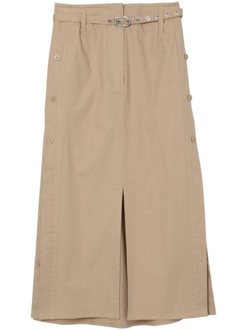 3.1 Phillip Lim belted midi skirt - Neutrals von 3.1 Phillip Lim