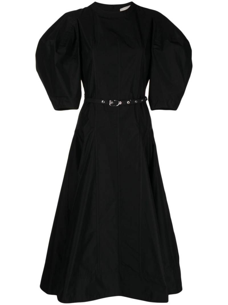 3.1 Phillip Lim belted-waist mid-length dress - Black von 3.1 Phillip Lim